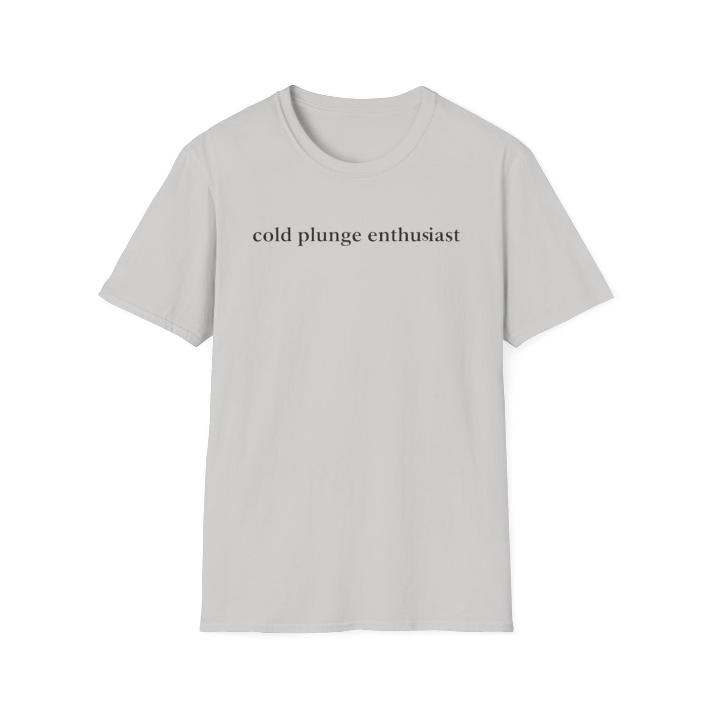 Ice Bath Lover 'Cold Plunge Enthusiast' T-Shirt