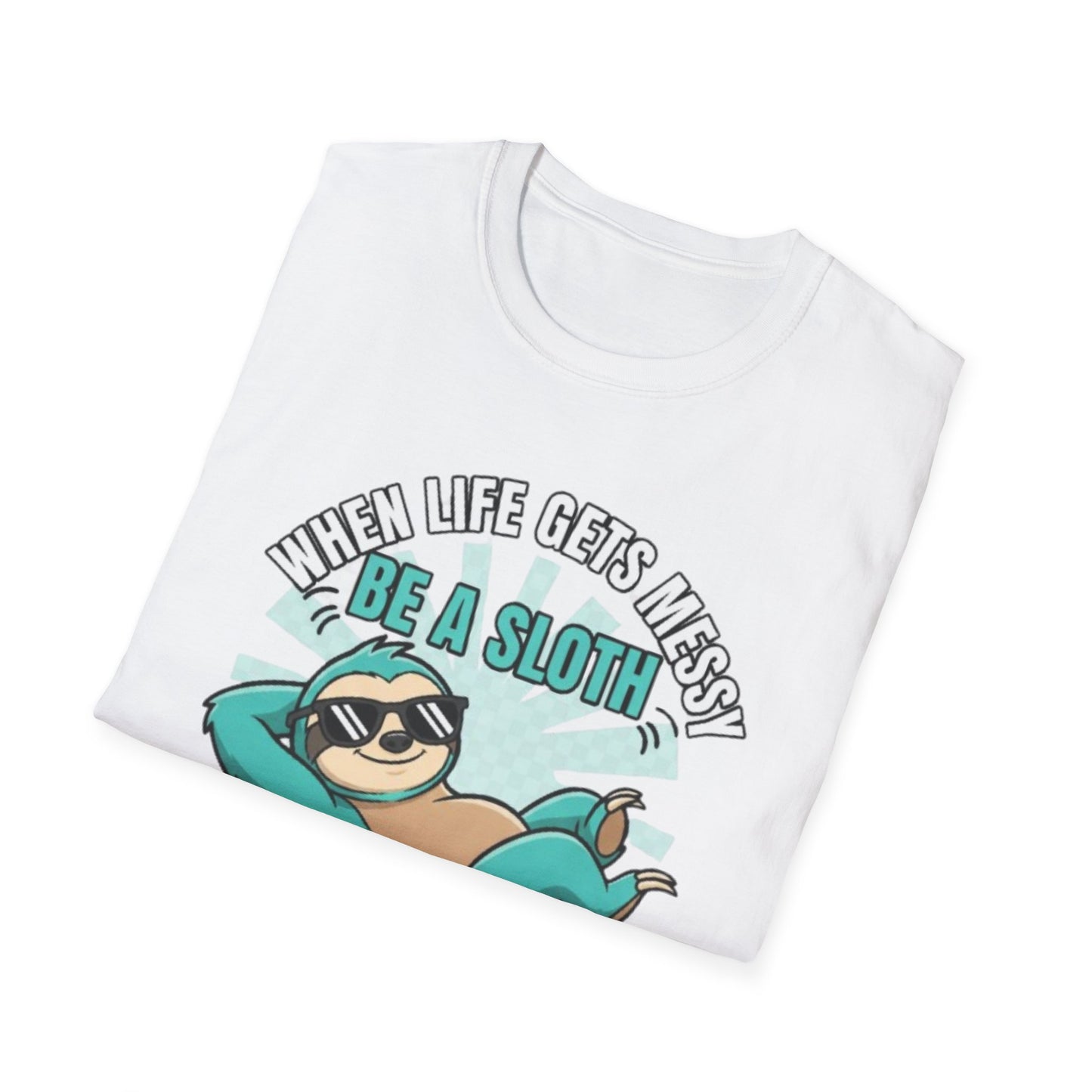 Funny Chill Vibes & Lazy Sloth Lover Gift T-Shirt