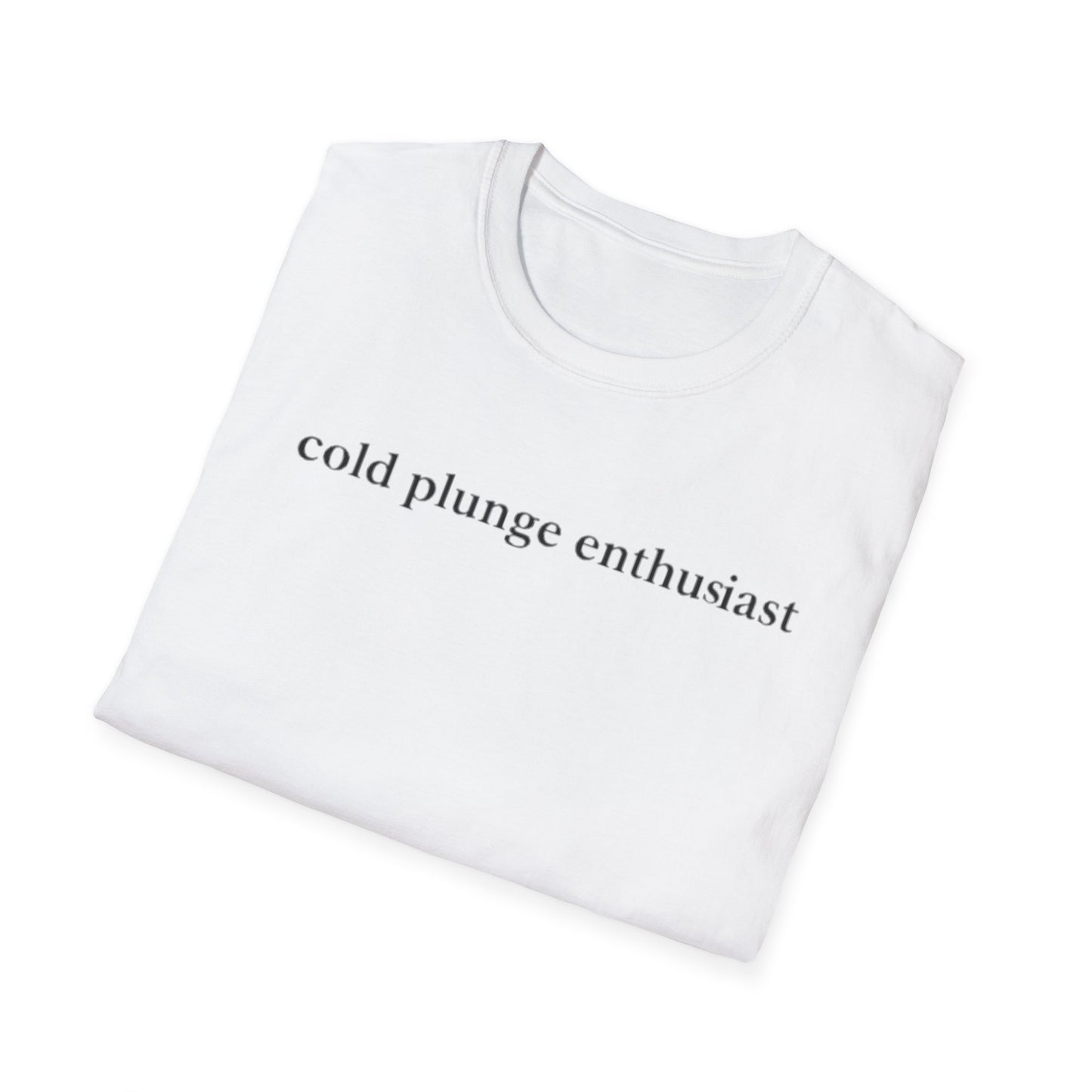 Ice Bath Lover 'Cold Plunge Enthusiast' T-Shirt