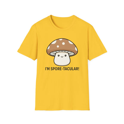 "I'm Spore-Tacular" Cute Fungi & Mycology Lover Gift T-Shirt