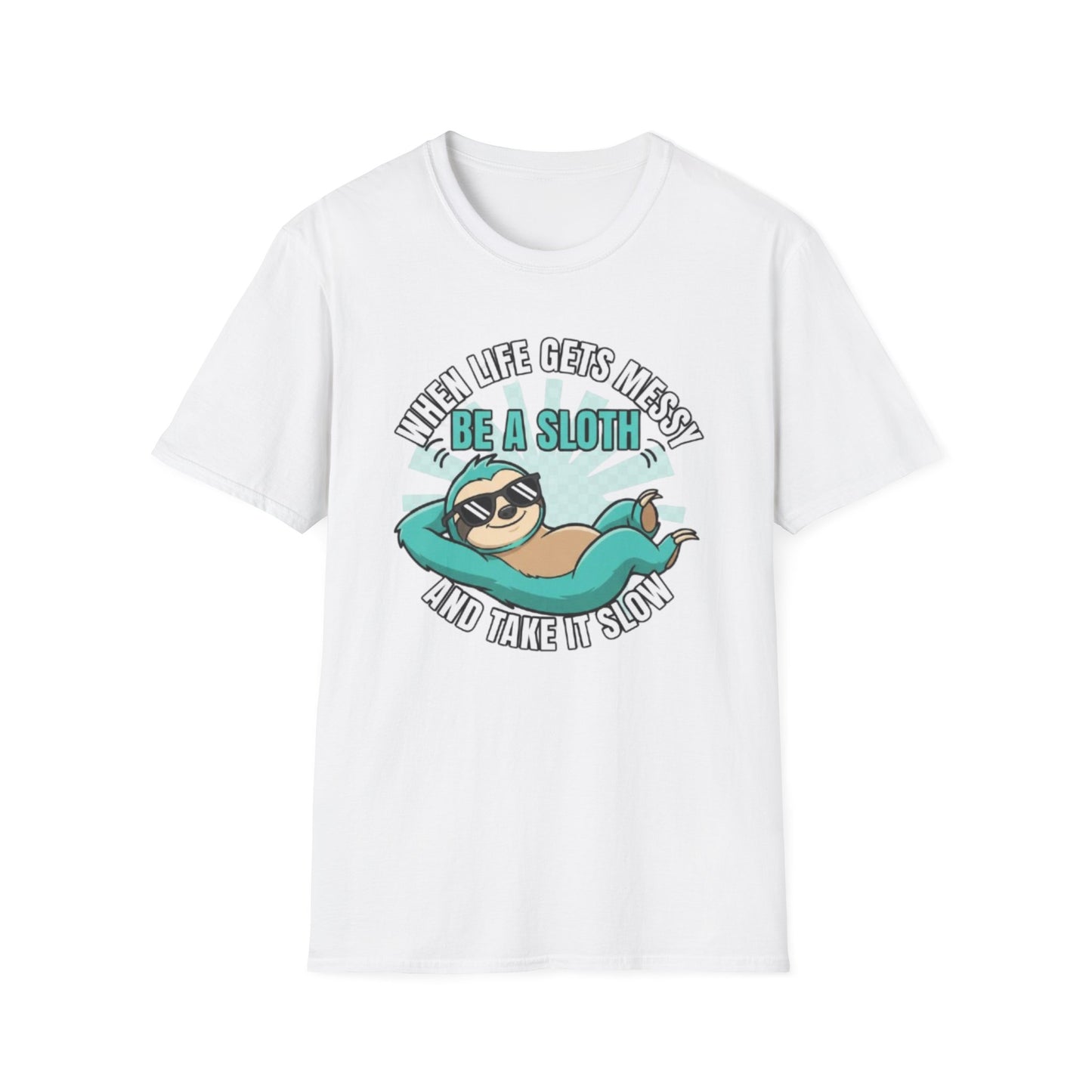 Funny Chill Vibes & Lazy Sloth Lover Gift T-Shirt