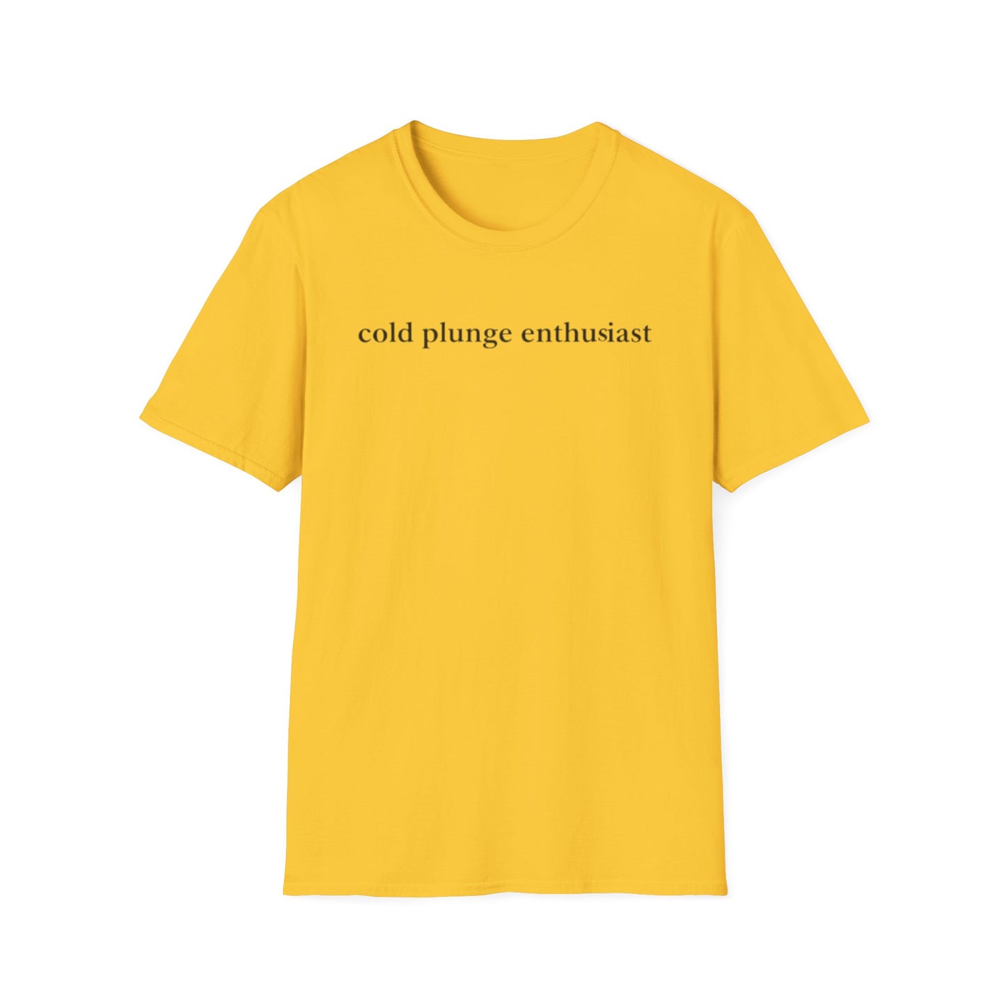 Ice Bath Lover 'Cold Plunge Enthusiast' T-Shirt