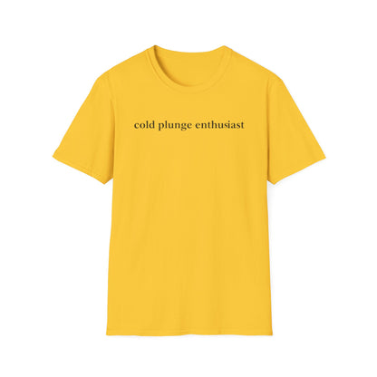 Ice Bath Lover 'Cold Plunge Enthusiast' T-Shirt