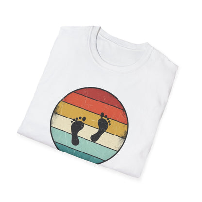 Vintage Barefoot Footprint T-Shirt