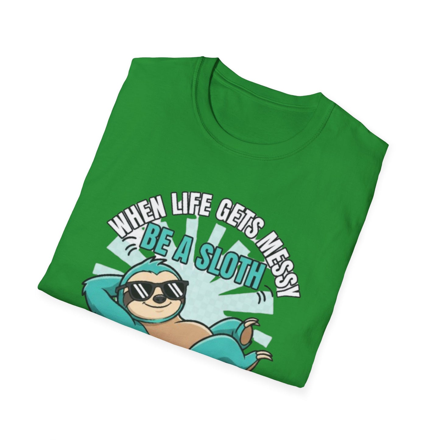 Funny Chill Vibes & Lazy Sloth Lover Gift T-Shirt