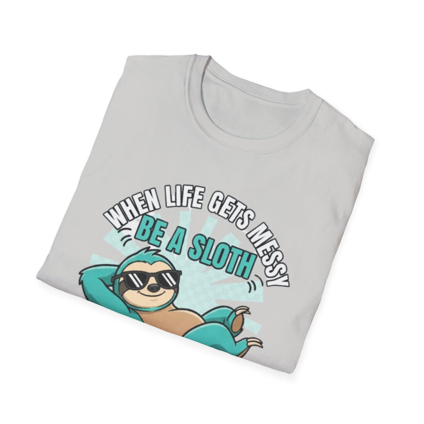 Funny Chill Vibes & Lazy Sloth Lover Gift T-Shirt