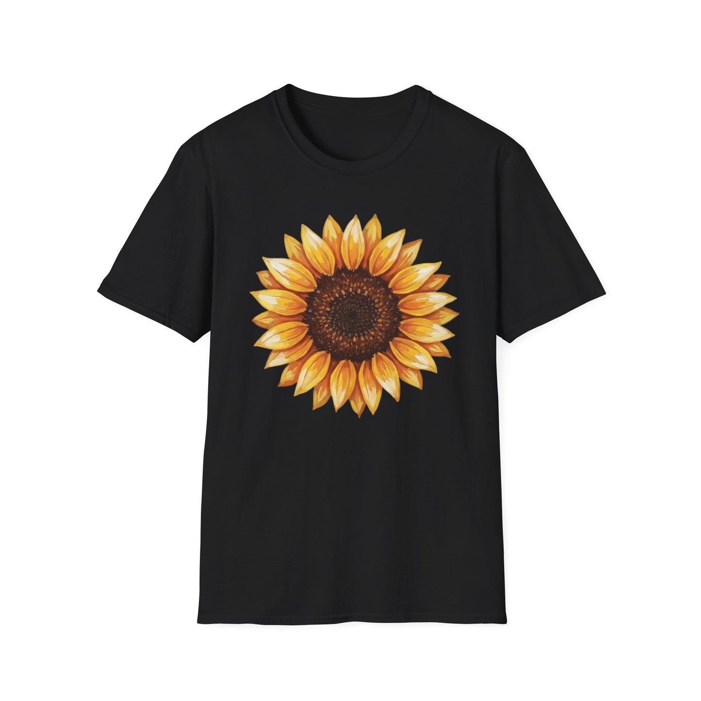 Vintage Boho Floral Sunflower Graphic T-Shirt