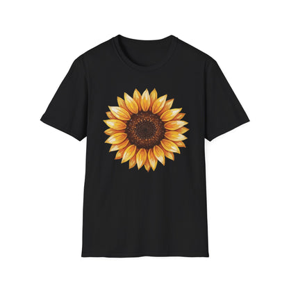 Vintage Boho Floral Sunflower Graphic T-Shirt