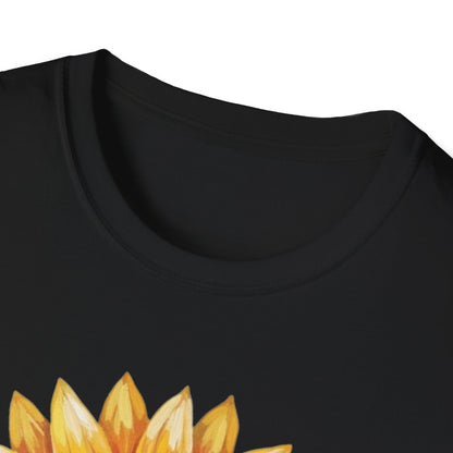 Vintage Boho Floral Sunflower Graphic T-Shirt