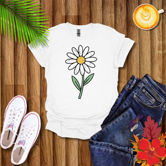 Vintage Boho Floral Wildflower Graphic T-Shirt
