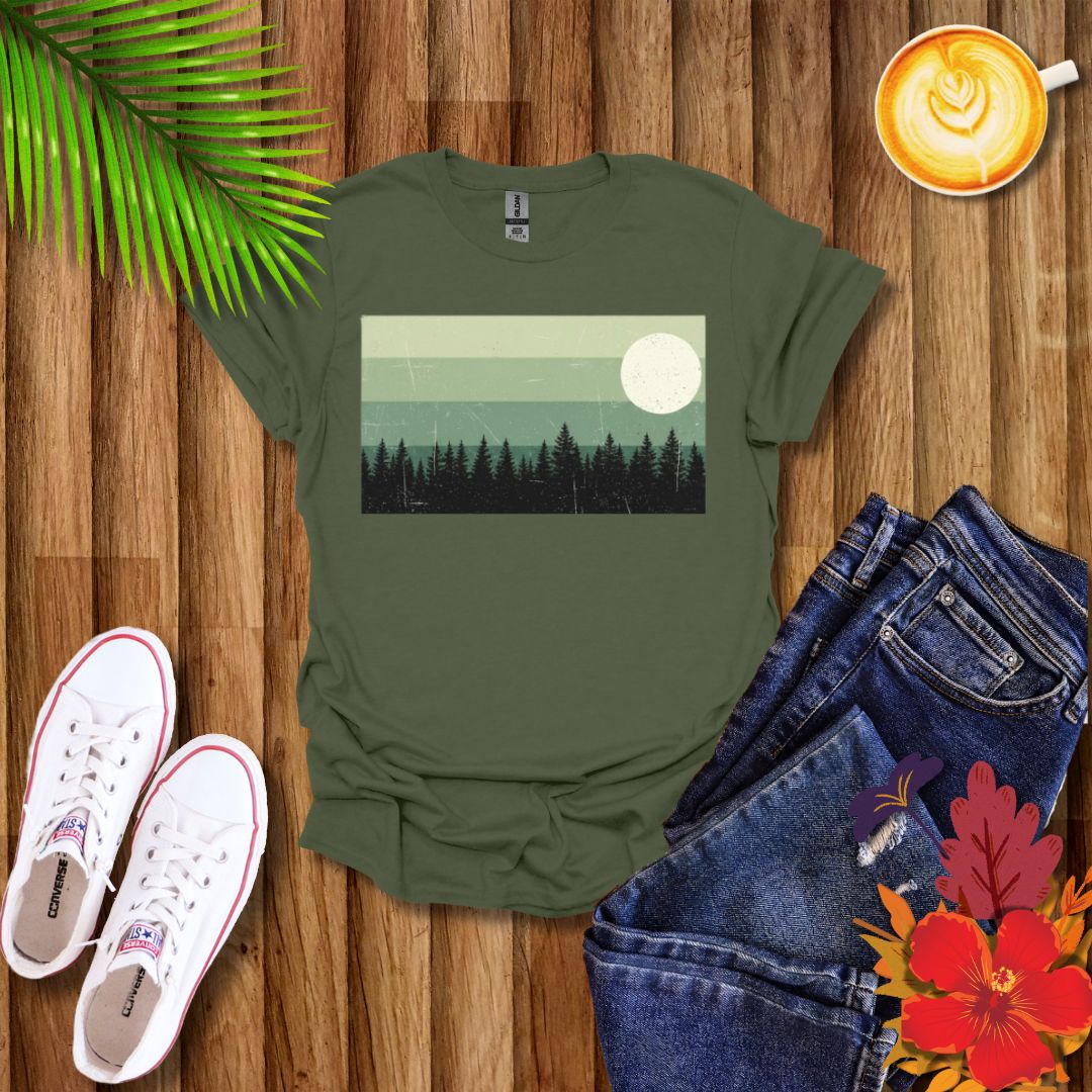Timeless Nature Lover & Retro Wildlife Adventure T-Shirt